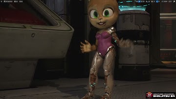 Lunar New Year - Bunnie Rabbot WIP Part X Cont. - Returning to Android Exterior Panel Work Lower Leg