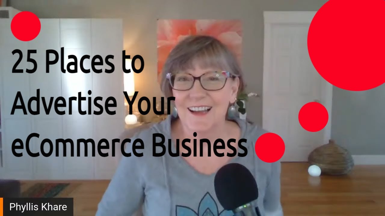 25 Places to Advertise your eCommerce Business - Live Stream - YouTube