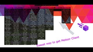 How to get Meteor client on Minecraft Java 1.20.4