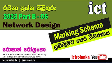 2023 ICT: Part B - 06 Network Design Answer  [ROSHAN ROLANKA]