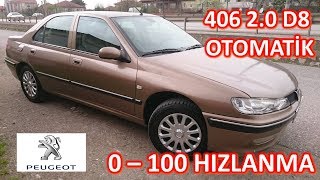 Peugeot 406 2.0 ST D8 Aut. kısa tanıtım ve 0100 hızlanma