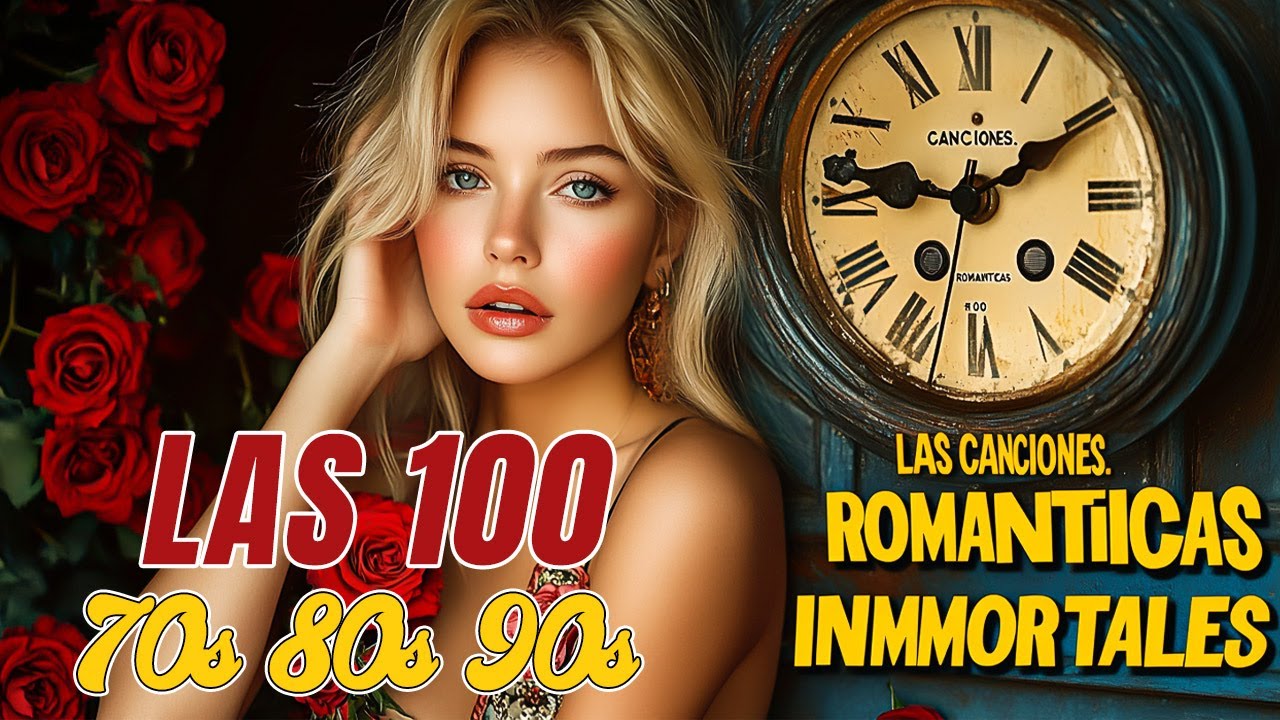 LAS 100 CANCIONES ROMANTICAS INMORTALES - 70´s80´s - Baladas, Canciones ...