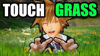 How fast can you touch GRASS in EVERY Kingdom Hearts Game?