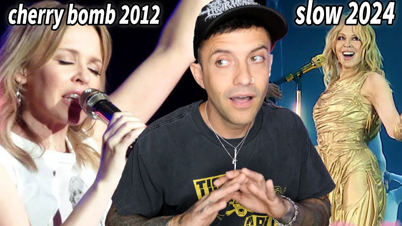 Кайли Миноуг — Cherry Bomb (2012) и Slow (2024) РЕАКЦИЯ