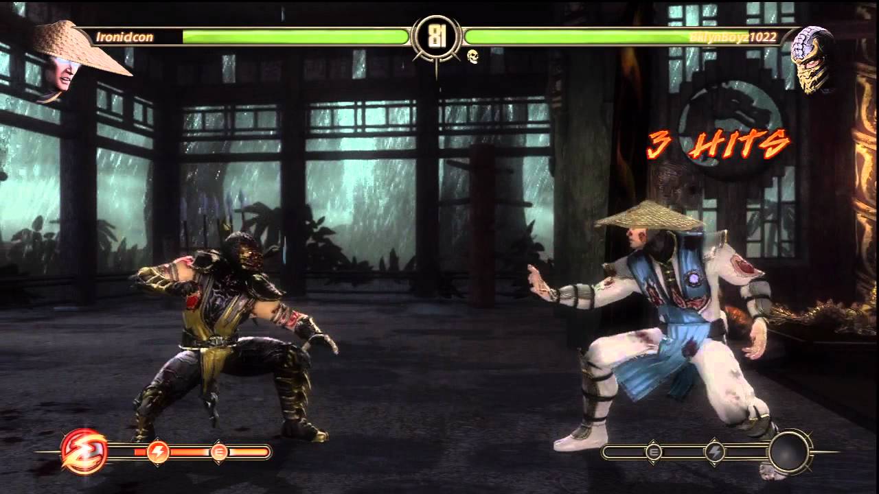 mortal kombat 9 vs x