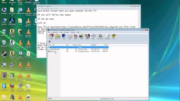 How to fix Counter Strike 1.6 Black Screen Problem