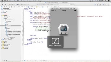 Free Phonegap Tutorial for iOS & Android Tutorial 26 - Use the StatusBar Plugin in Phonegap App