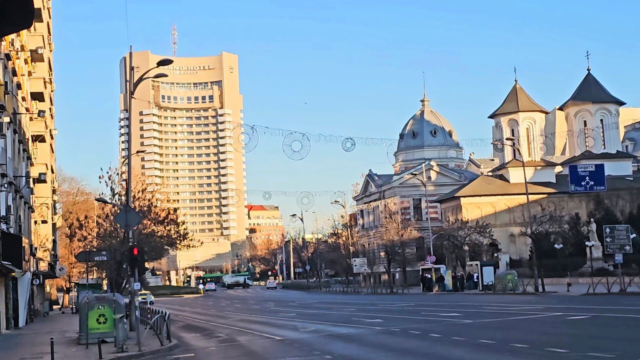 Prima zi din anul 2026, în centrul Bucureștiului