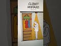 Closet design mistake
