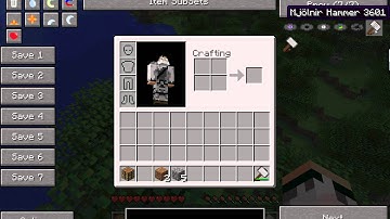 Thors hammer minecraft 1.2.5