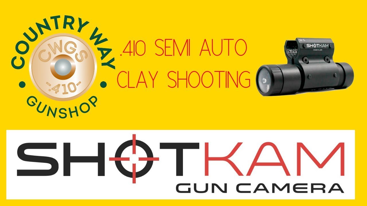Shotkam 410 Shotgun Clay Shooting at Willow Farm YouTube