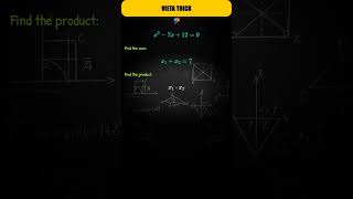 Stop solving quadratics! 🤯 #math #algebra #shortcut