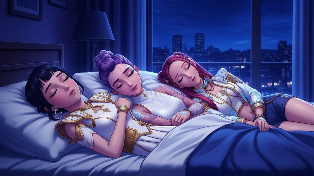 Мгновенное расслабление и сон с Huntrix — Звуки для сна + Дождливые дни | Успокойте свой разум