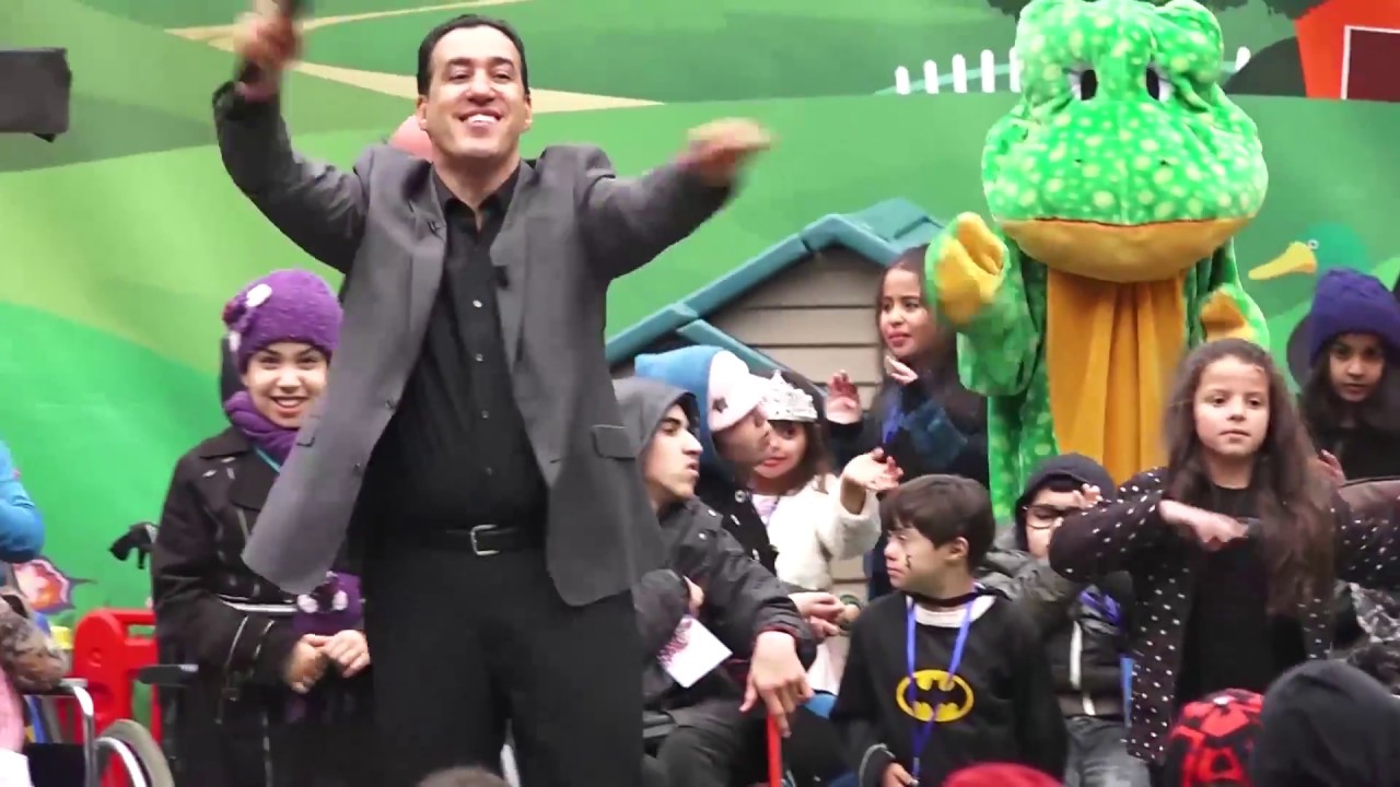 حفل ذوي الاحتياجات الخاصة 16 مارس show en l’honneur des handicapés à Riad El Feth 16 mars 2018