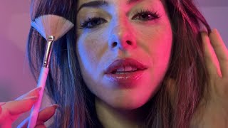 ASMR: Click click, face brushing, stipple, pluck pluck 🩷
