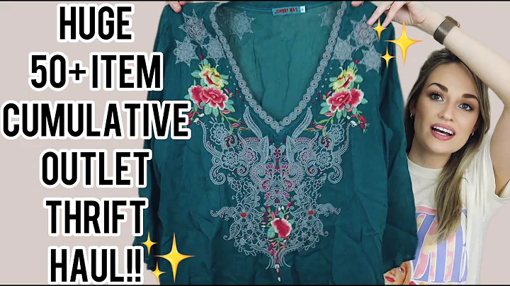 Tons of BOLOs!! HUGE 50+ Item Cumulative Thrift Outlet Haul to Resell for a Profit $$$ on Poshmark!!