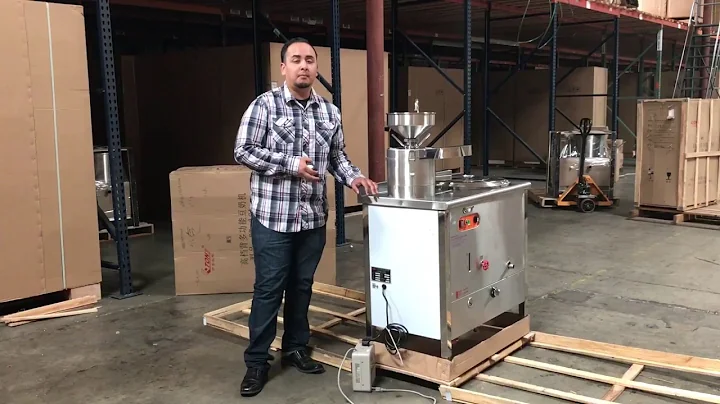 Commercial tofu Healthy Nutrition Soymilk Maker Commercial Soy milk Maker - DayDayNews