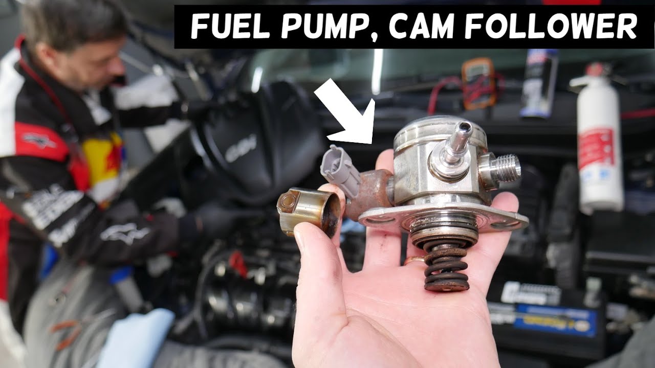 KIA OPTIMA HIGH PRESSURE FUEL PUMP REPLACEMENT REMOVAL, CAM FOLLOWER REPLACEMENT