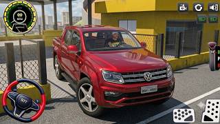 🛻VW Amarok Pikap Araba Sürme 3D😱 Simülatör Oyunu Auto Life Brasil 2026Android Gameplay screenshot 3