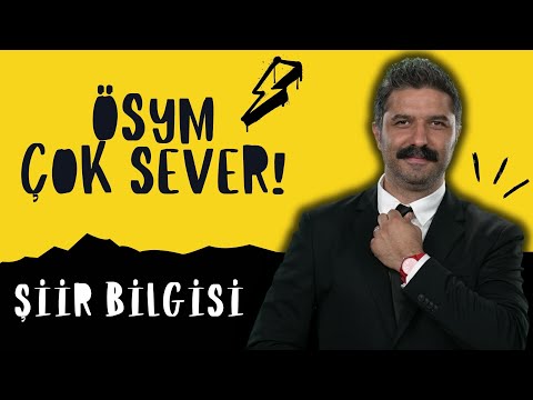 Şiir Bilgisi / ÖSYM ÇOK SEVER KAMPI / 1.GÜN / + PDF / RÜŞTÜ HOCA