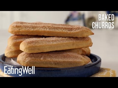 Healthier Baked Churros