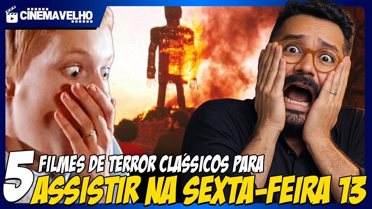 🎬5 Clássicos do Terror Para Encarar na Sexta-Feira 13🎬🌙