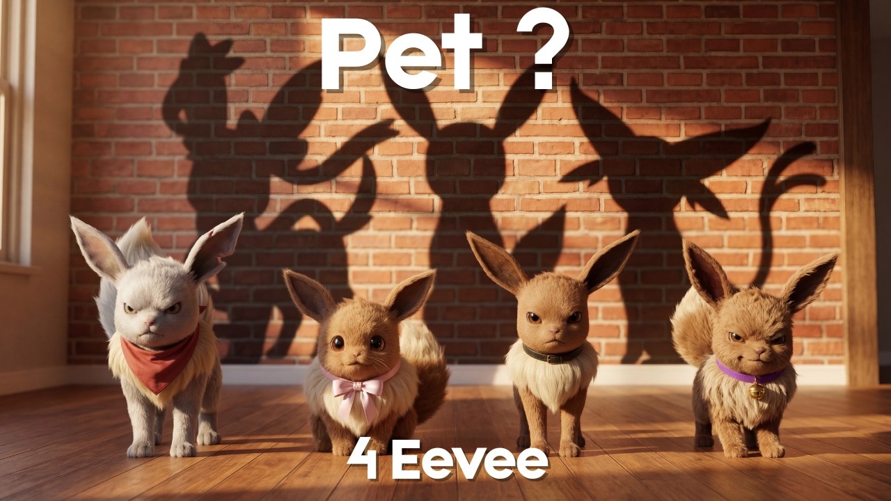 Raising The Eevee Squad | A Real-Life Pokémon Cinematic Story (Realistic Pokemon Simulation)