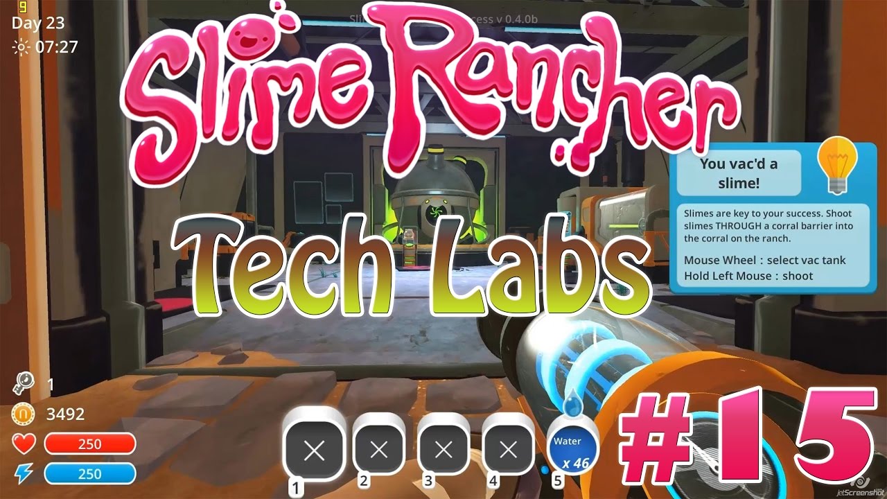 Slime Rancher #15 - TECH LABS! 4.0b CZ [FullHD] - YouTube