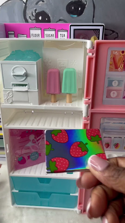 I am SCREAMING! How cute is this Real Littles Fridge?! So cute 🥺❤️ #r, Mini Fridge