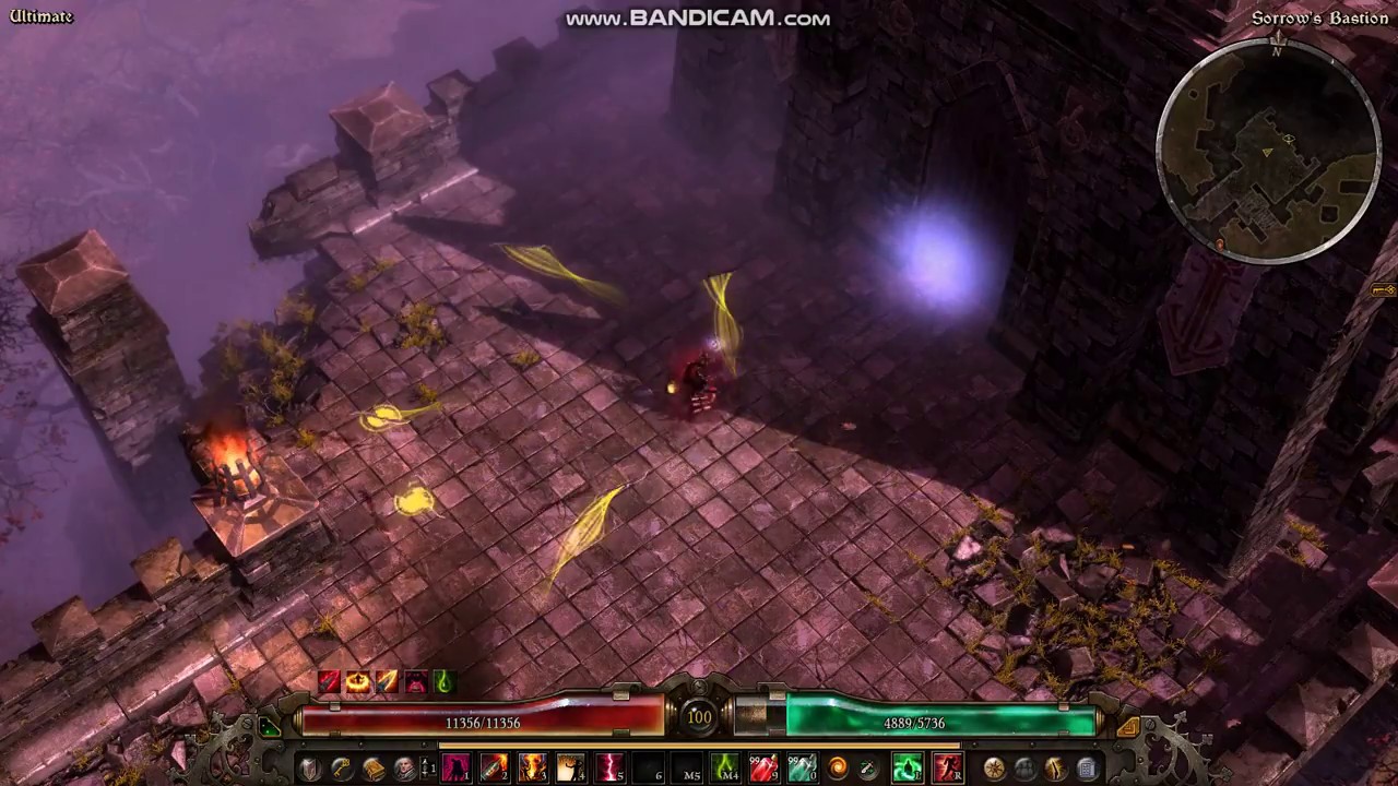 [Grim Dawn] Chaos based Biting Blades skill display YouTube