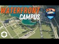 How to Build a Stunning Waterfront Campus in Cities Skylines 2