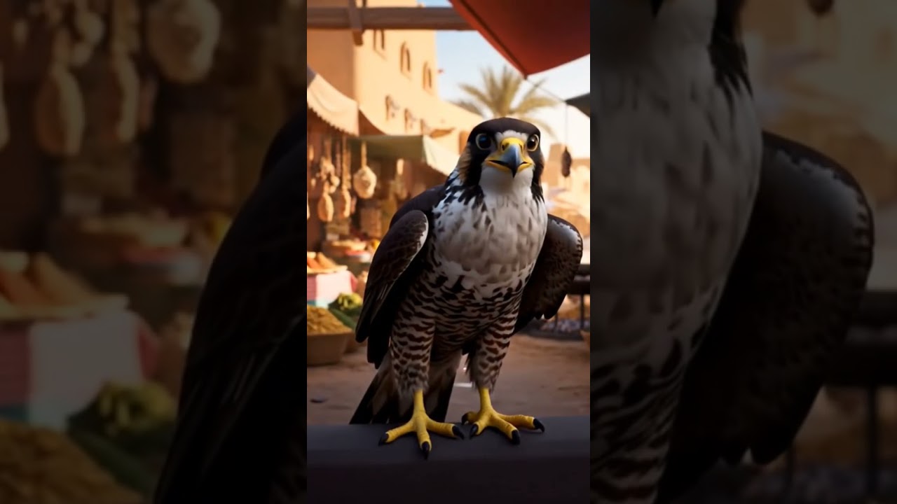 قرد يوثق رحلته في المدينة العربية 🐪🌴 | Monkey’s Desert Vlog Adventure!