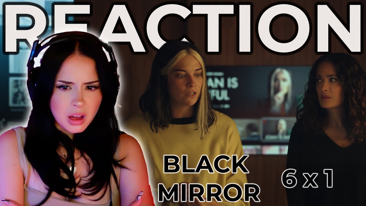 BLACK MIRROR Season 6 Episode 1 "Joan Is Awful" REACTION! | NETFLIX