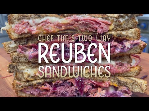 Corned Beef Reuben Sandwich Two Ways