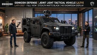 Oshkosh JLTV Stealth Black: The Unstoppable Military Beast of Modern Warfare