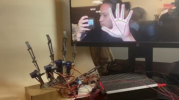 AMAZING ROBOTIC Hand Control by AI - ARTIFICIAL INTELLIGENCE