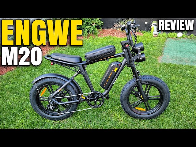 Powerful and Versatile Electric Moped - The Engwe M20 — Eightify