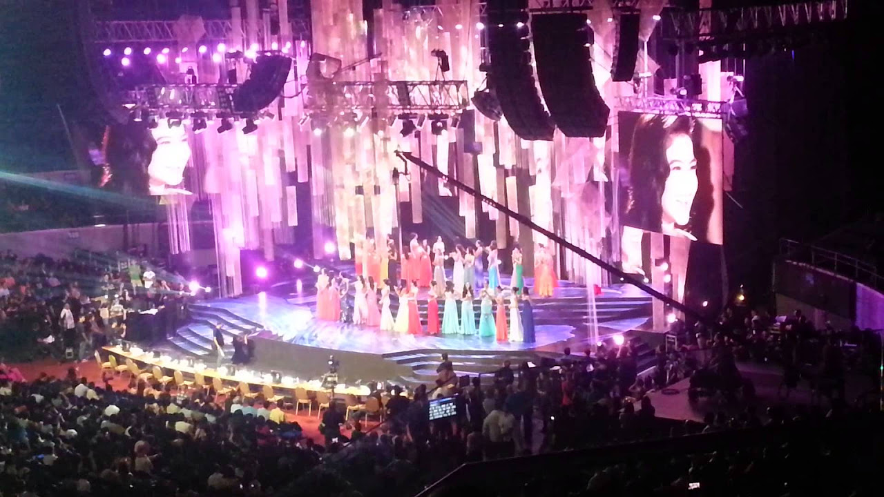 Anne Curtis sings Alone during Bb Pilipinas 2014 commercial break