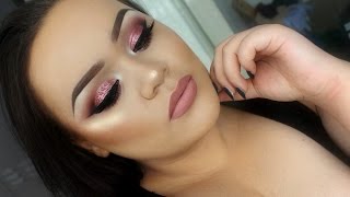 Rose Glitter Prom "EYE" Makeup Tutorial 2016| Makeupwithjah screenshot 4