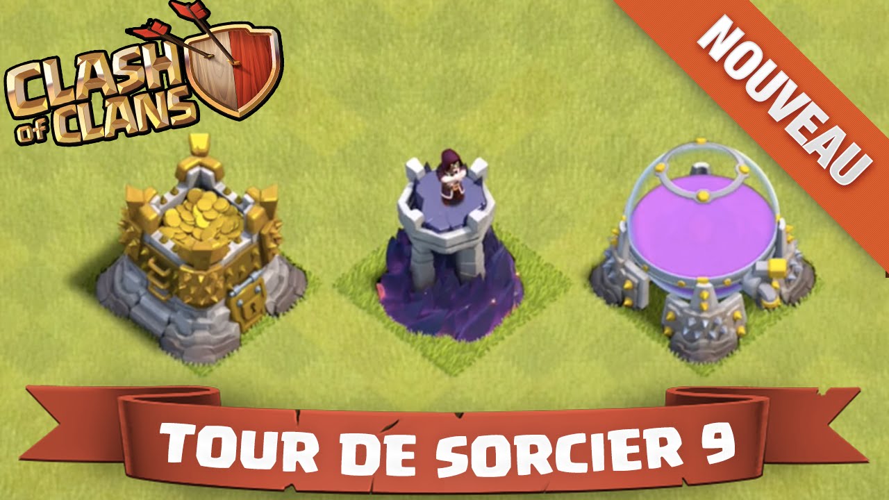 tour des sorciers clash of clans