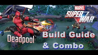 Showing deadpool build guide and combo (this is only a suggestion as
the may change depending on playstyle), timestamp:, power core -
00:20, item 01:01, tactical skills 01:53, ...