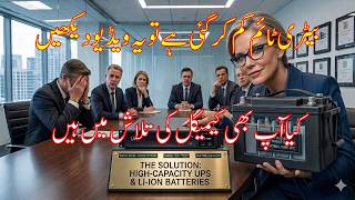Are you suffering UPS Battery timings issue? And Searching of Chemical to improve timing of Battery