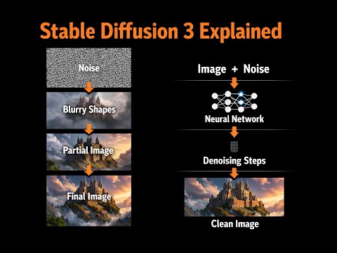 Diffusion Models Explainer. Stable Diffusion 3. The Straight Line to Realism.
