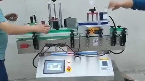 Table Top Round Bottle Labeling Machine