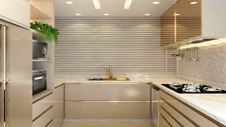 300 Modular Kitchen Design Ideas 2024 |Open Kitchen Cabinet Colors Modern Home Interior Design Ideas