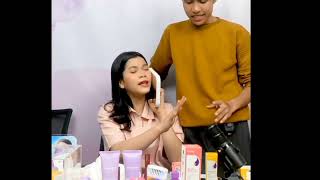 Zahra Hampir Cium Pipi Eby, Eby Minta di Ulang Ini Rezeki!