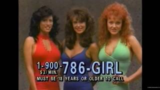 Vintage 1-900 Number Late-Night TV Commercial Starring Kristi Ducati