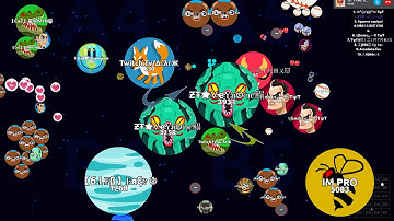 Agario - Teaming with a MultiBoxer (AgarX)