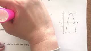 Video Notes Lesson 5 3 Translating Parabolas