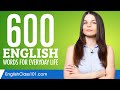 600 mots anglais pour la vie quotidienne  vocabulaire de base 30